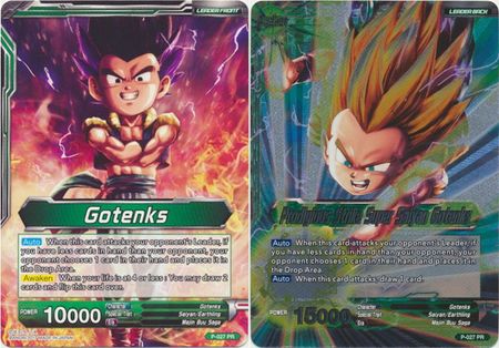 Gotenks // Prodigious Strike Super Saiyan Gotenks (P-027) [Promotion Cards] | Odin's Place