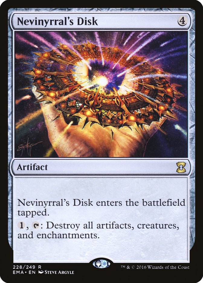 Nevinyrral's Disk (228) [Eternal Masters] | Odin's Place