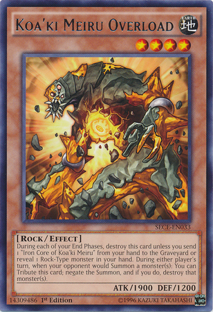 Koa'ki Meiru Overload [SECE-EN033] Rare | Odin's Place