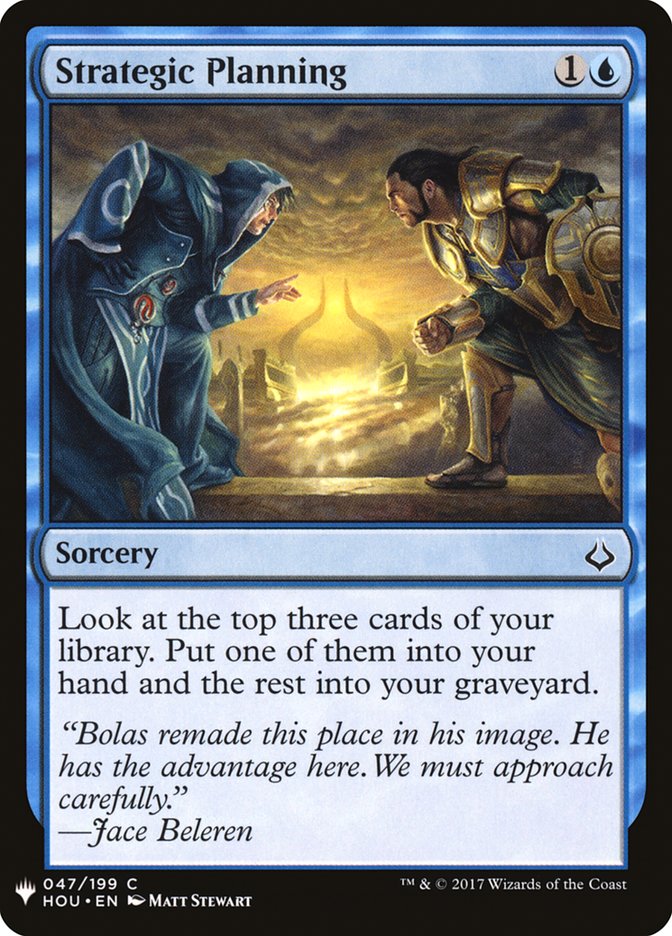 Strategic Planning [Mystery Booster] | Odin's Place