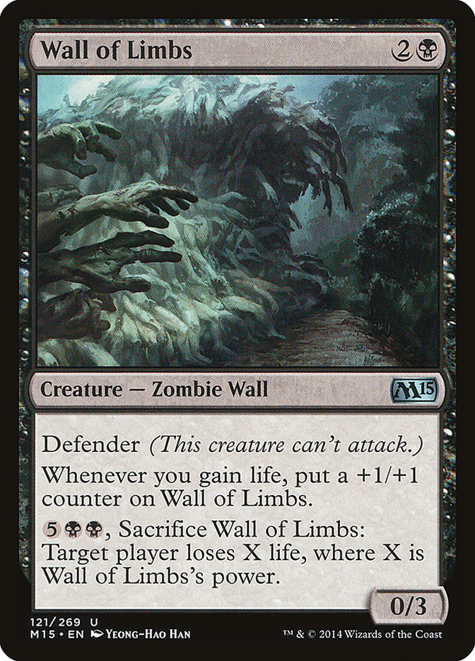 Wall of Limbs (121) [Magic 2015] | Odin's Place