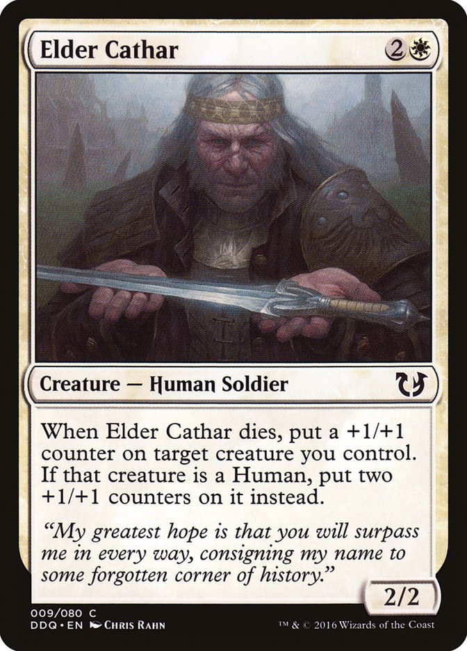Elder Cathar (9) [Duel Decks: Blessed vs. Cursed] | Odin's Place