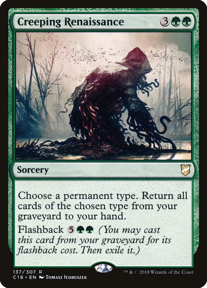 Creeping Renaissance (137) [Commander 2018] | Odin's Place