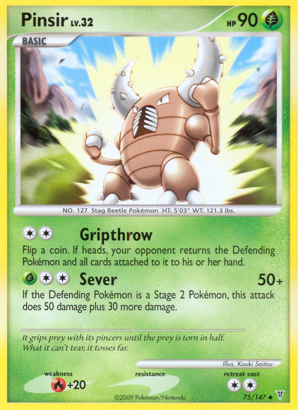 Pinsir (75/147) [Platinum: Supreme Victors] | Odin's Place