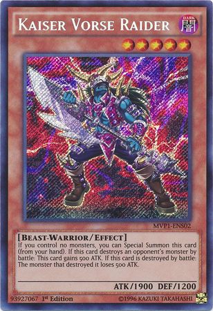 Kaiser Vorse Raider [MVP1-ENS02] Secret Rare | Odin's Place