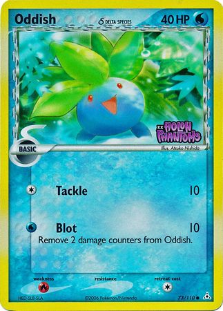 Oddish (73/110) (Delta Species) (Stamped) [EX: Holon Phantoms] | Odin's Place