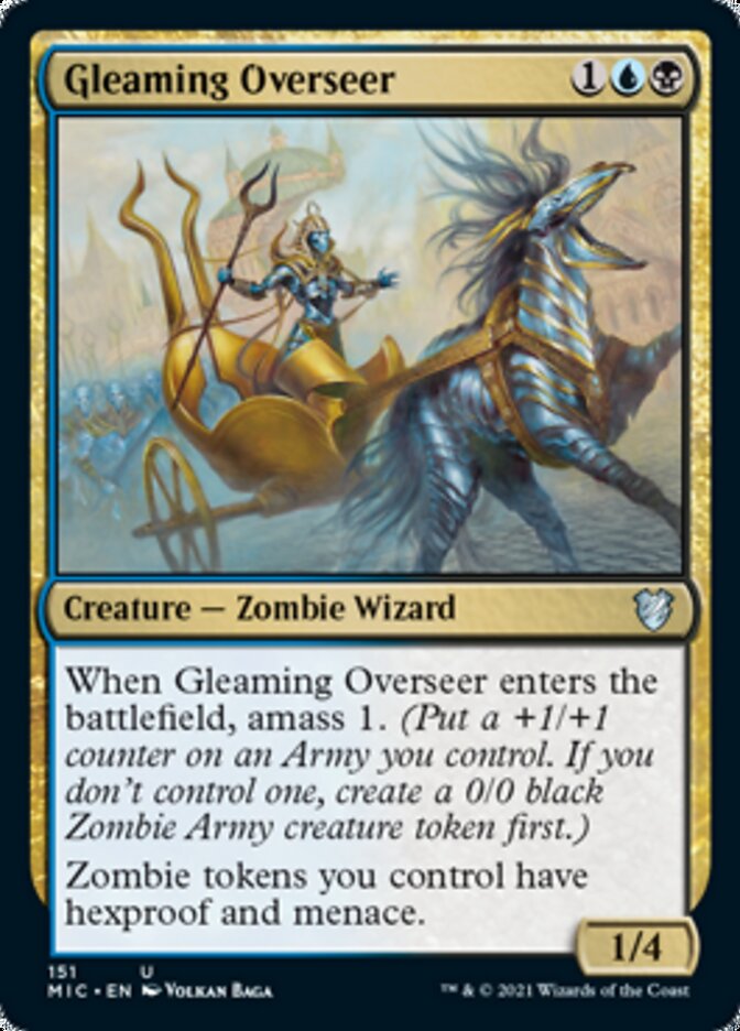 Gleaming Overseer [Innistrad: Midnight Hunt Commander] | Odin's Place