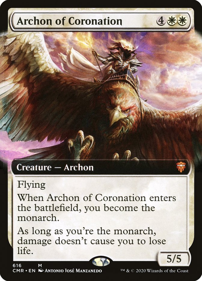 Archon of Coronation (Extended Art) [Commander Legends] | Odin's Place