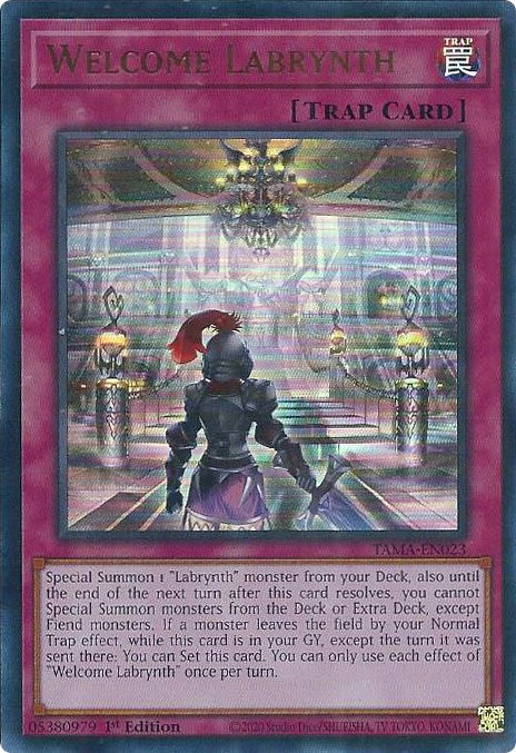 Welcome Labrynth [TAMA-EN023] Ultra Rare | Odin's Place