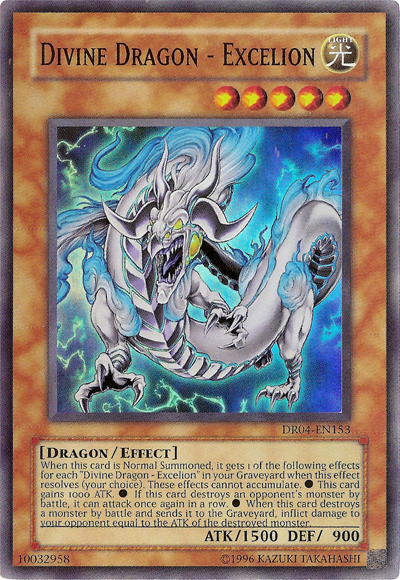 Divine Dragon - Excelion [DR04-EN153] Super Rare | Odin's Place