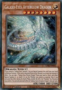 Galaxy-Eyes Afterglow Dragon [LDS2-EN052] Secret Rare | Odin's Place