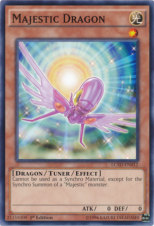 Majestic Dragon [LC5D-EN012] Common | Odin's Place
