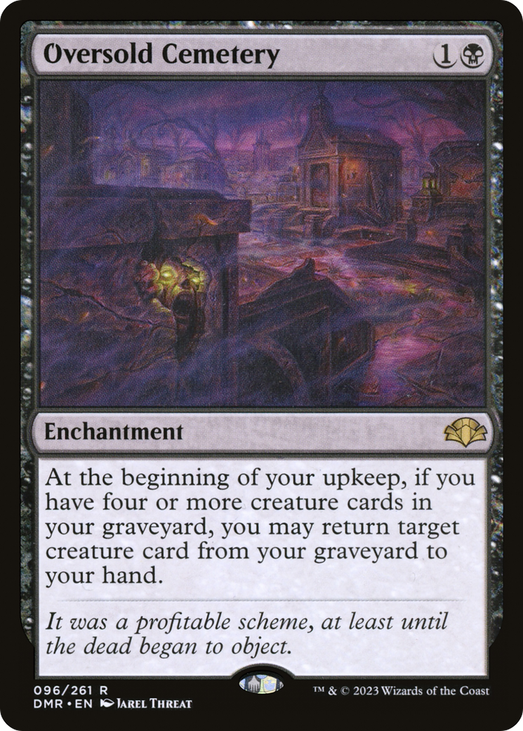 Oversold Cemetery [Dominaria Remastered] | Odin's Place