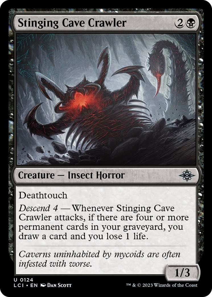 Stinging Cave Crawler [The Lost Caverns of Ixalan] | Odin's Place