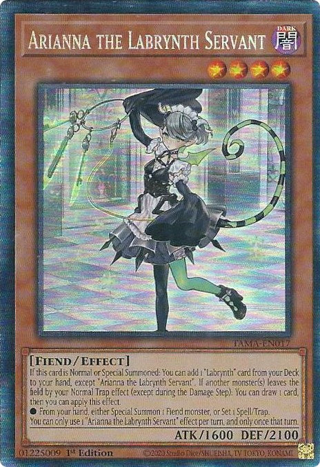 Arianna the Labrynth Servant [TAMA-EN017] Collector's Rare | Odin's Place