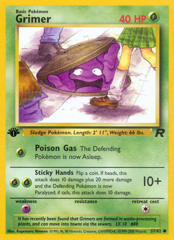 Grimer (57/82) [Team Rocket 1st Edition] | Odin's Place