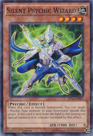 Silent Psychic Wizard [BP03-EN084] Shatterfoil Rare | Odin's Place