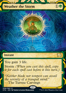 Weather the Storm (Foil Etched) [Strixhaven: School of Mages Mystical Archive] | Odin's Place