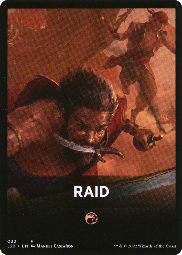 Raid Theme Card [Jumpstart 2022 Front Cards] | Odin's Place