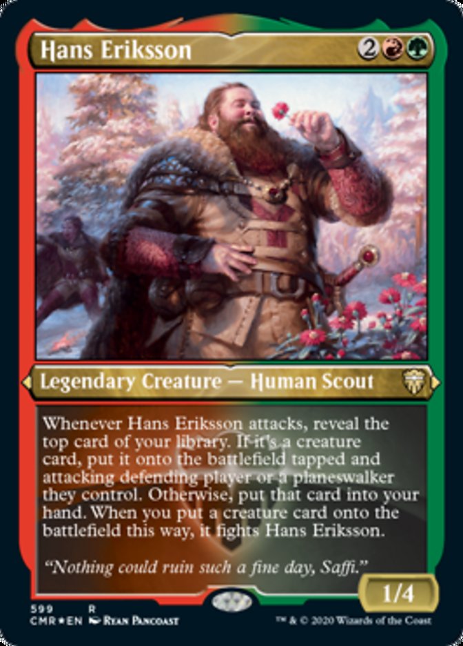Hans Eriksson (Etched) [Commander Legends] | Odin's Place