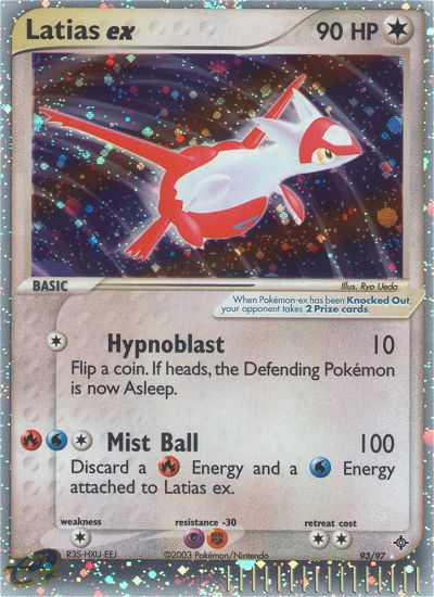 Latias ex (93/97) [EX: Dragon] | Odin's Place