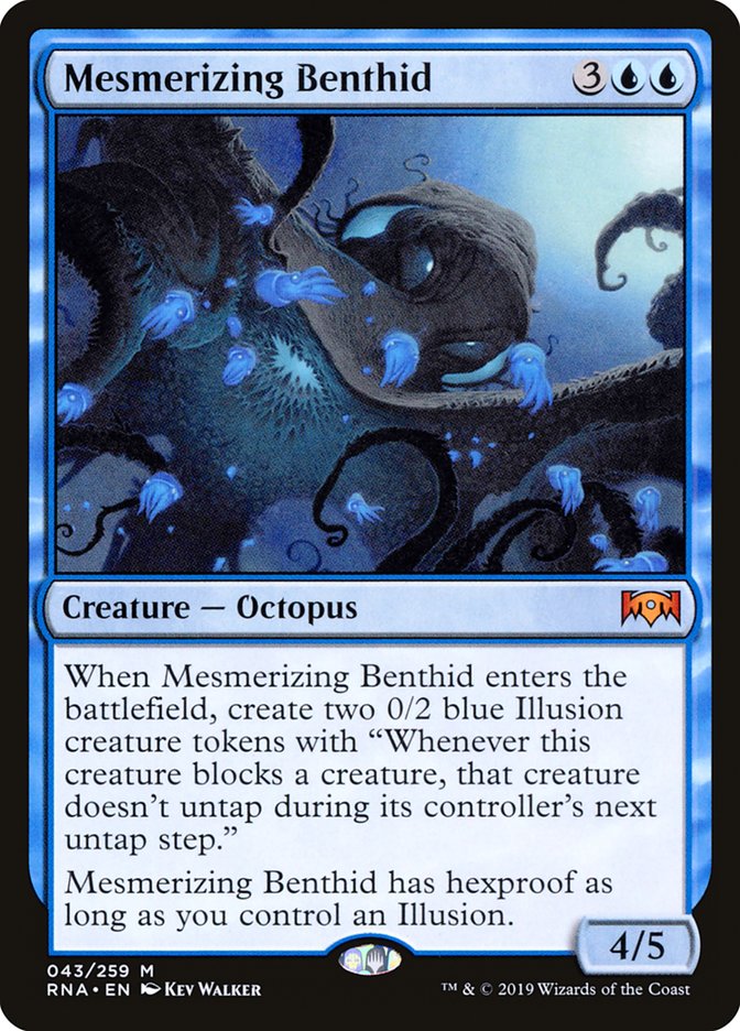 Mesmerizing Benthid (43) [Ravnica Allegiance] | Odin's Place