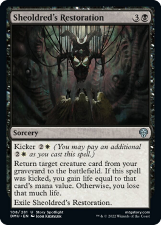 Sheoldred's Restoration [Dominaria United] | Odin's Place