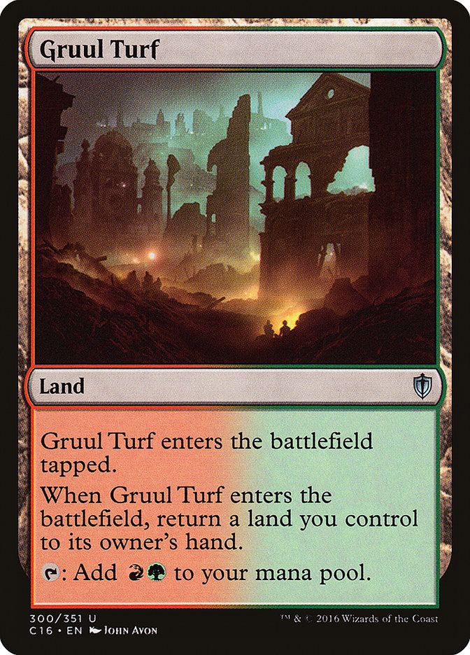 Gruul Turf (300) [Commander 2016] | Odin's Place