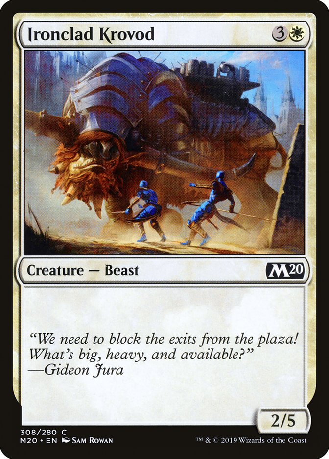 Ironclad Krovod [Core Set 2020] | Odin's Place