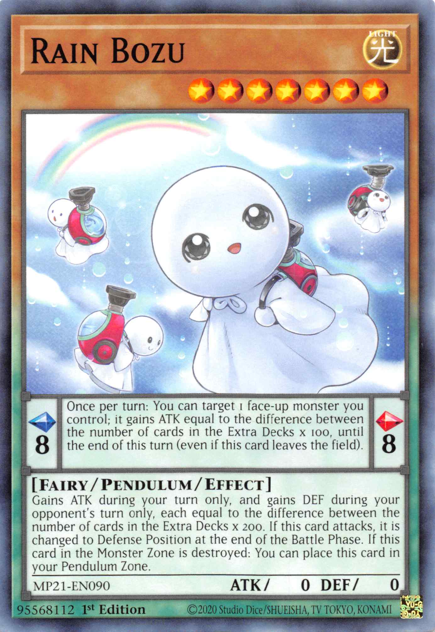 Rain Bozu [MP21-EN090] Common | Odin's Place