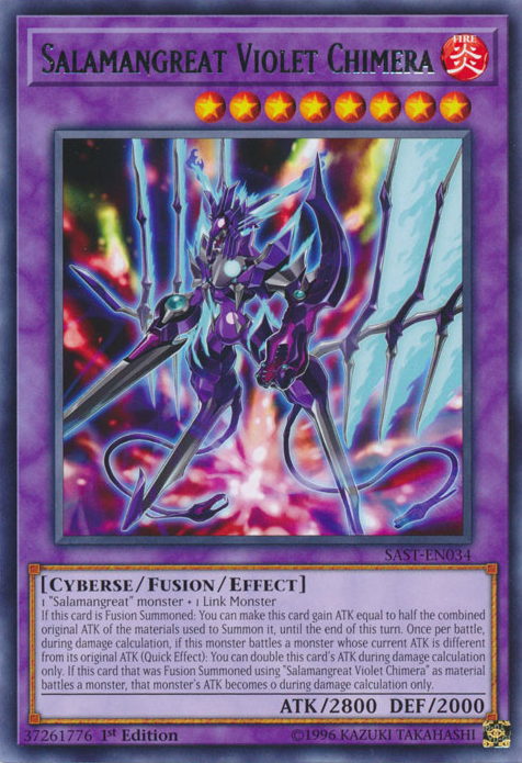 Salamangreat Violet Chimera [SAST-EN034] Rare | Odin's Place