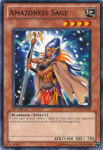 Amazoness Sage [DREV-EN030] Common | Odin's Place