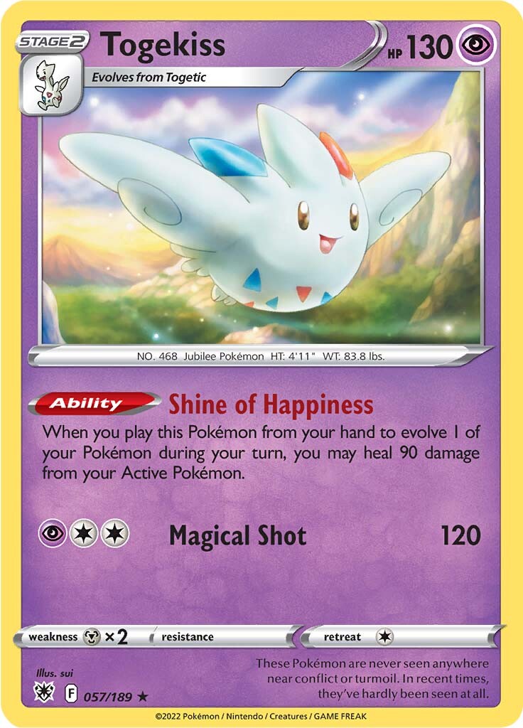 Togekiss (057/189) [Sword & Shield: Astral Radiance] | Odin's Place