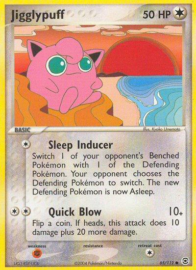 Jigglypuff (65/112) [EX: FireRed & LeafGreen] | Odin's Place