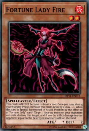Fortune Lady Fire [OP11-EN015] Common | Odin's Place
