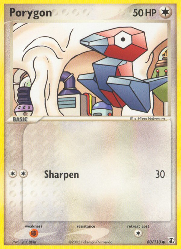 Porygon (80/113) [EX: Delta Species] | Odin's Place