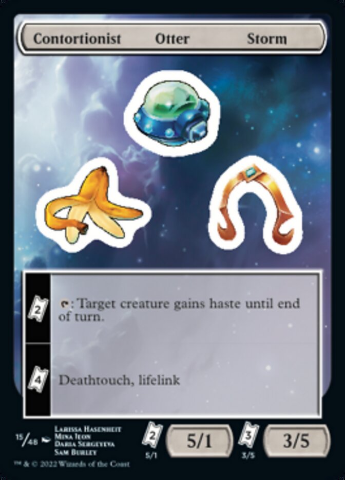 Contortionist Otter Storm [Unfinity Stickers] | Odin's Place