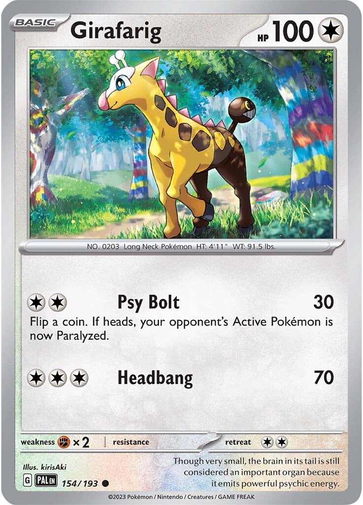 Girafarig (154/193) [Scarlet & Violet: Paldea Evolved] | Odin's Place