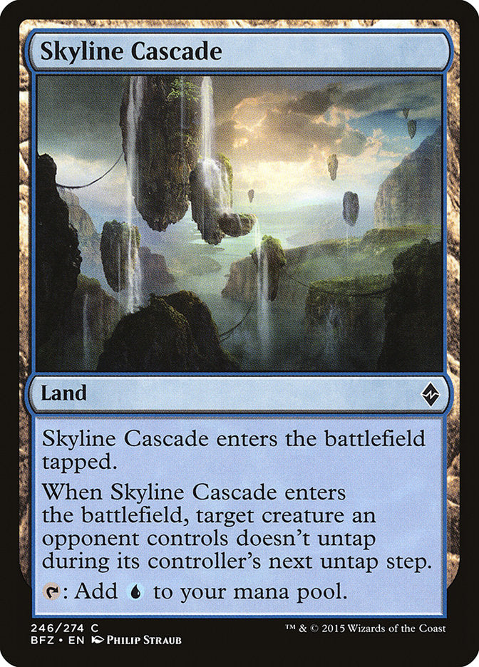 Skyline Cascade (246) [Battle for Zendikar] | Odin's Place