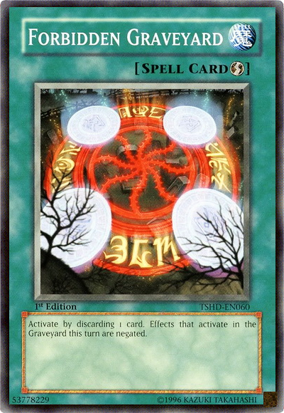 Forbidden Graveyard [TSHD-EN060] Common | Odin's Place