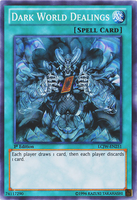 Dark World Dealings [LCJW-EN251] Super Rare | Odin's Place