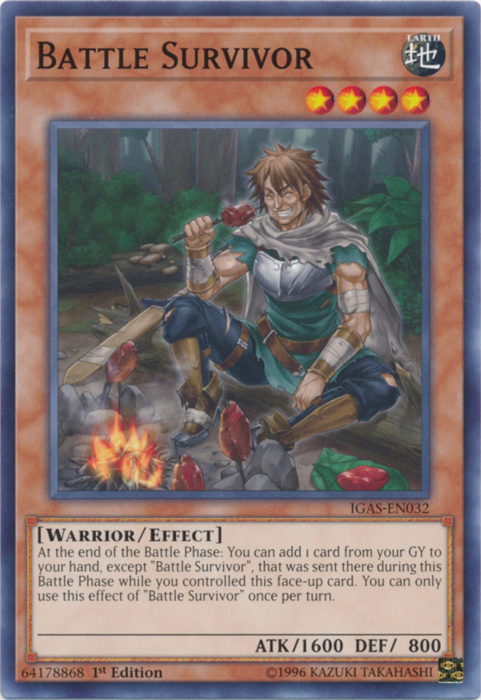 Battle Survivor [IGAS-EN032] Common | Odin's Place