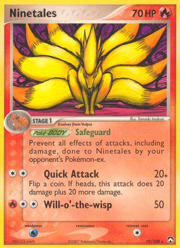Ninetales (19/108) [EX: Power Keepers] | Odin's Place