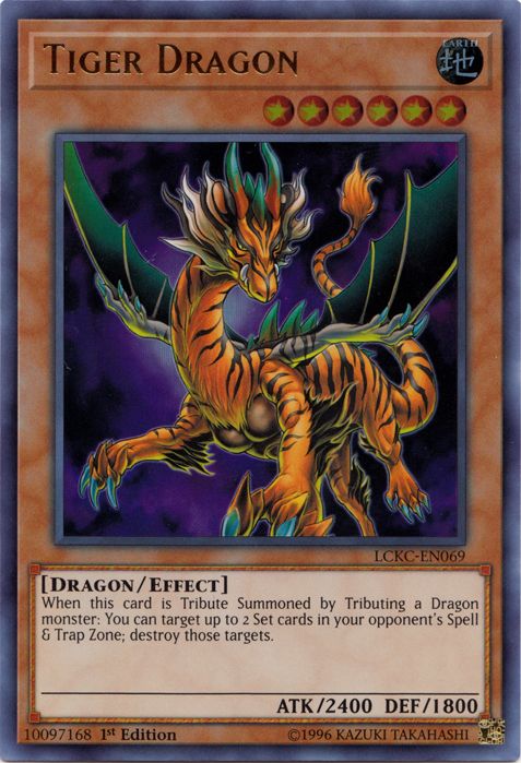 Tiger Dragon [LCKC-EN069] Ultra Rare | Odin's Place