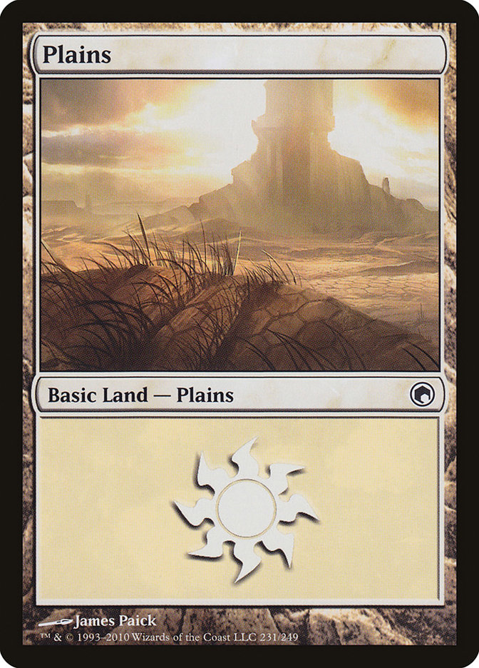 Plains (231) [Scars of Mirrodin] | Odin's Place