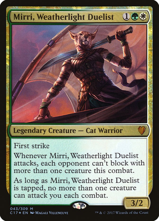 Mirri, Weatherlight Duelist (43) [Commander 2017] | Odin's Place
