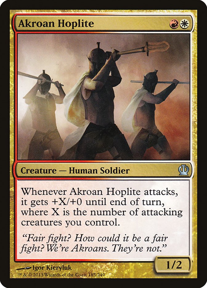 Akroan Hoplite (185) [Theros] | Odin's Place