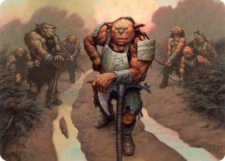 Hobgoblin Bandit Lord Art Card [Dungeons & Dragons: Adventures in the Forgotten Realms Art Series] | Odin's Place