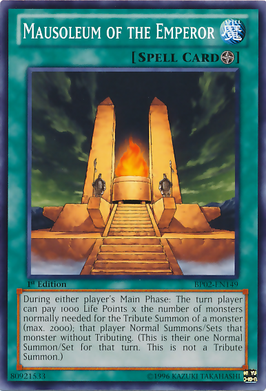 Mausoleum of the Emperor [BP02-EN149] Common | Odin's Place