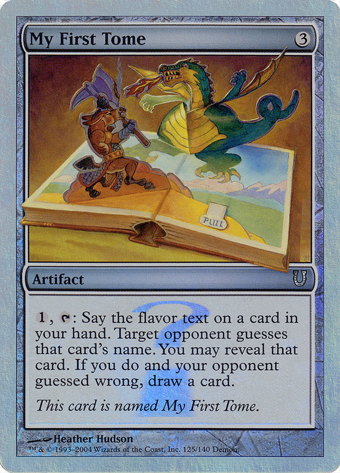 My First Tome (Alternate Foil) [Unhinged] | Odin's Place
